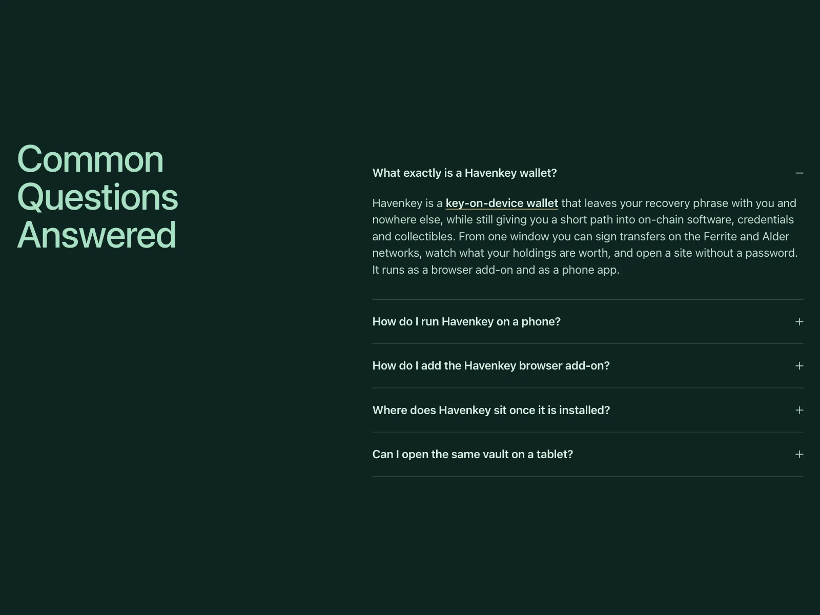 FAQ