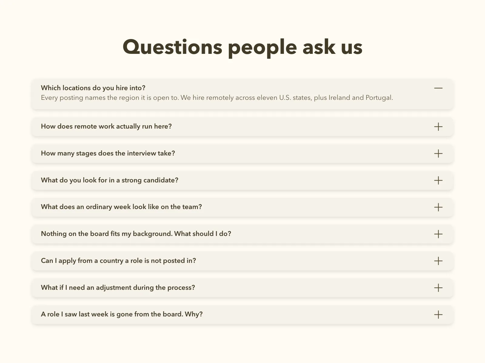 FAQ