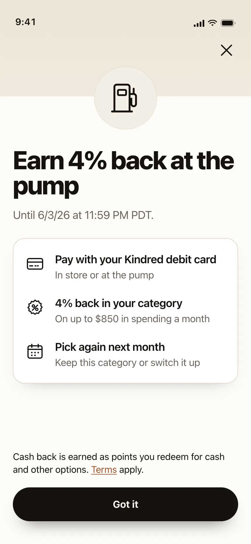 Feature info