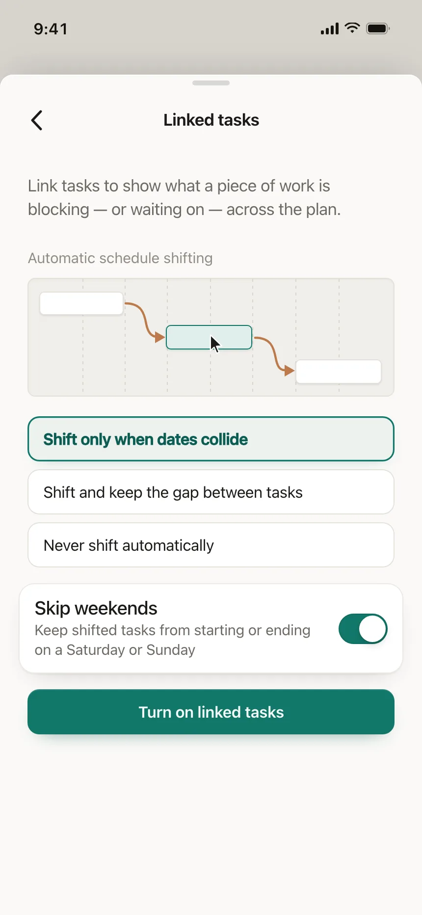 Feature info