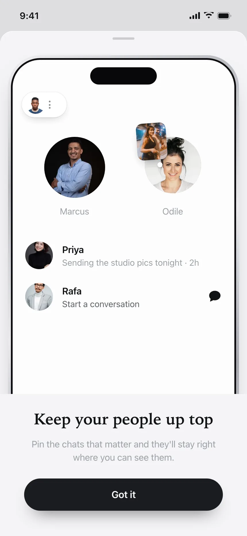 Feature info