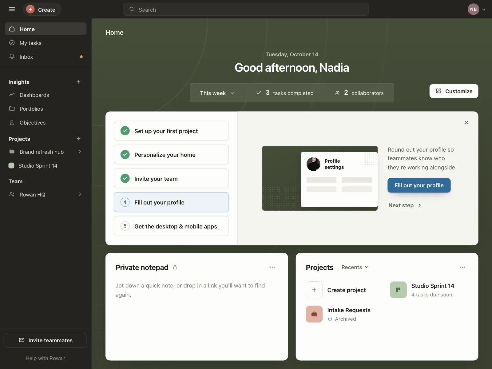 Feature info