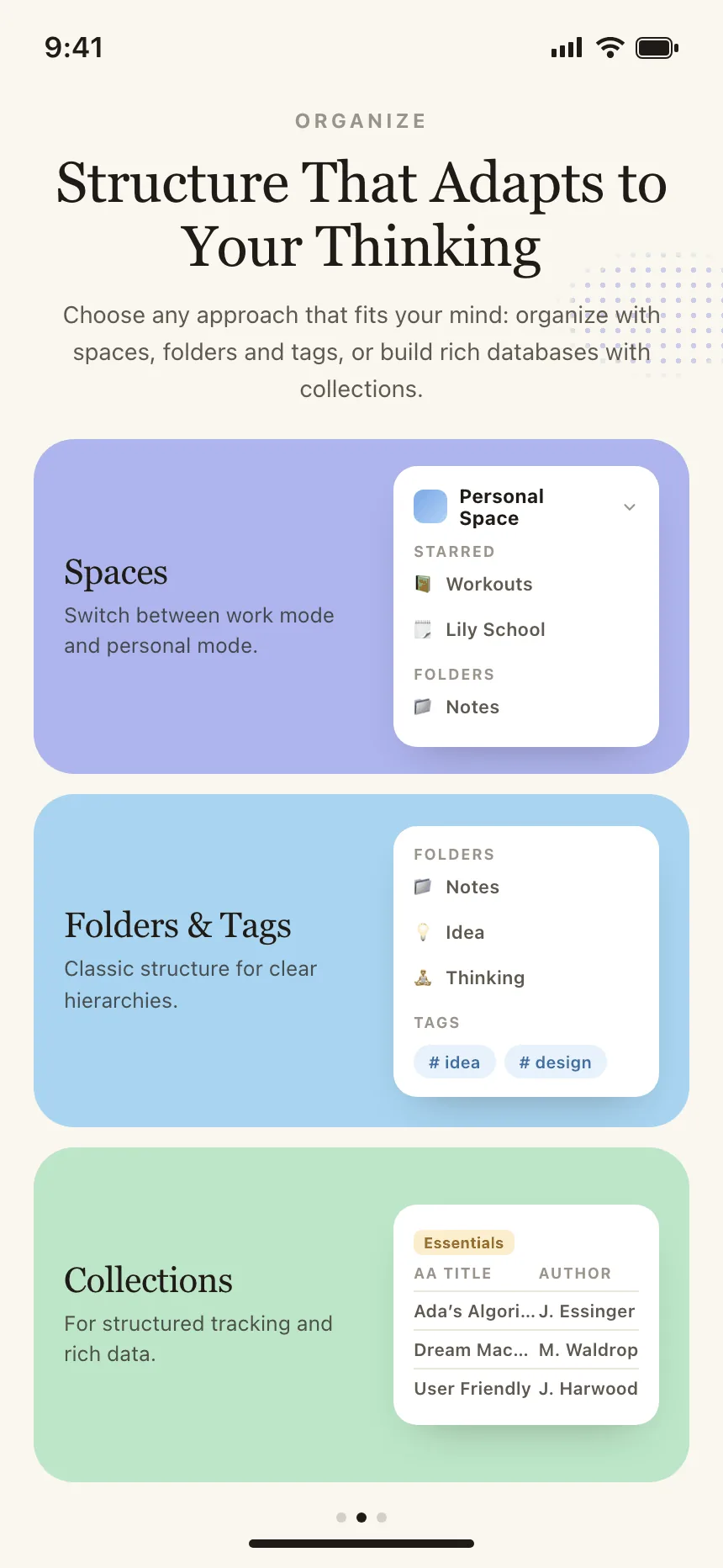 Features