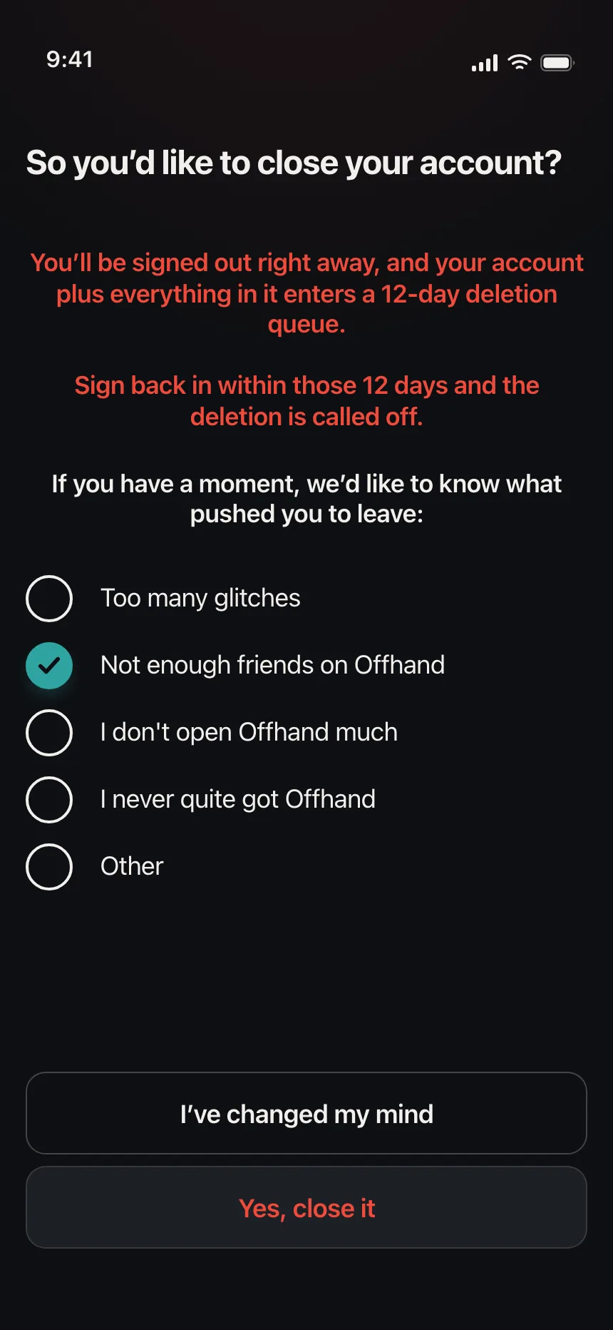 Feedback