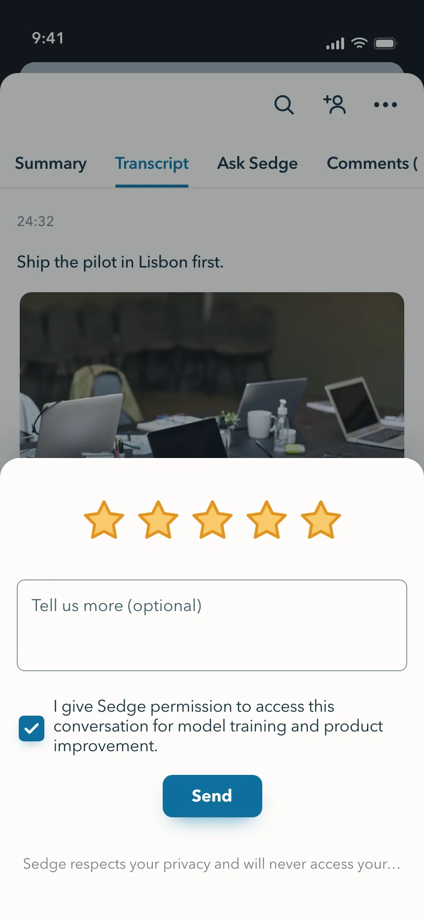 Feedback