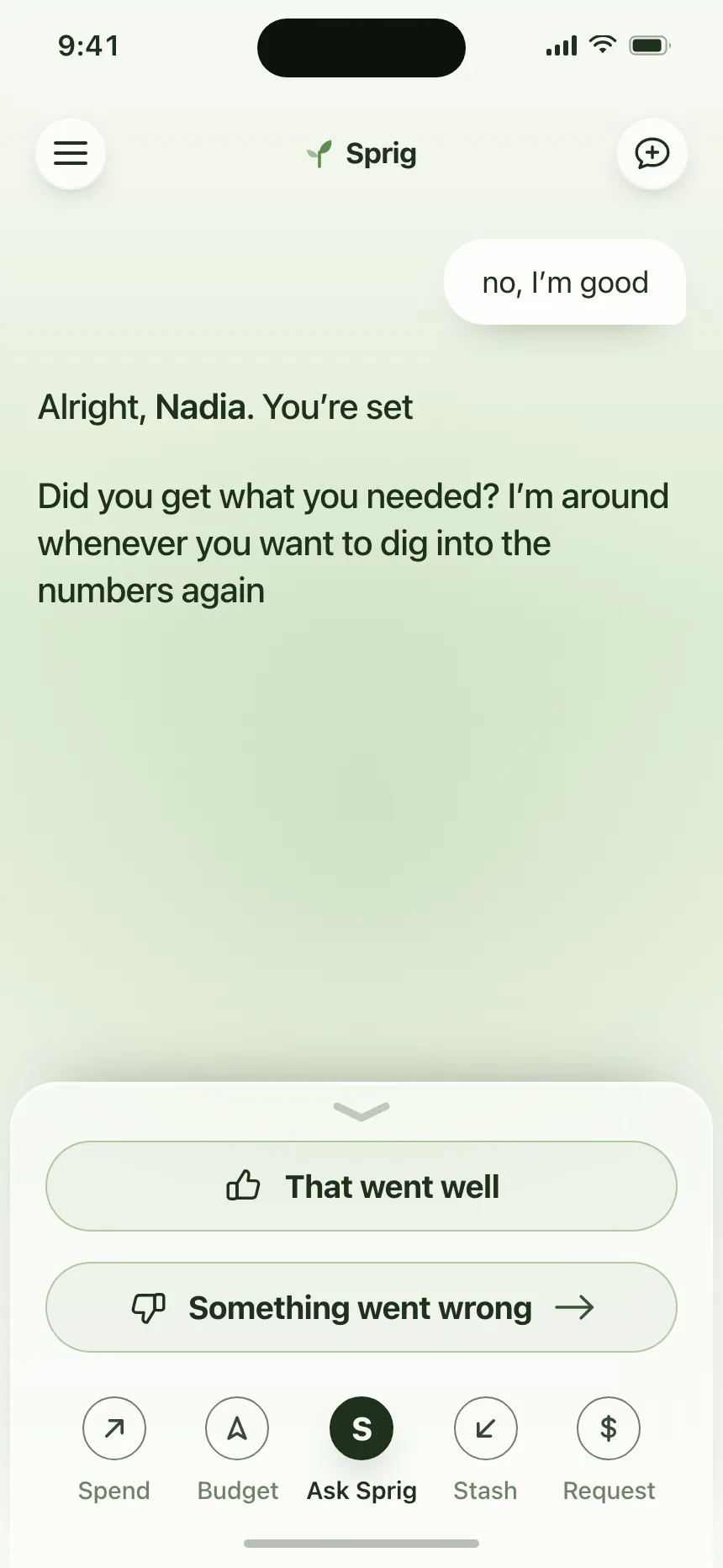 Feedback