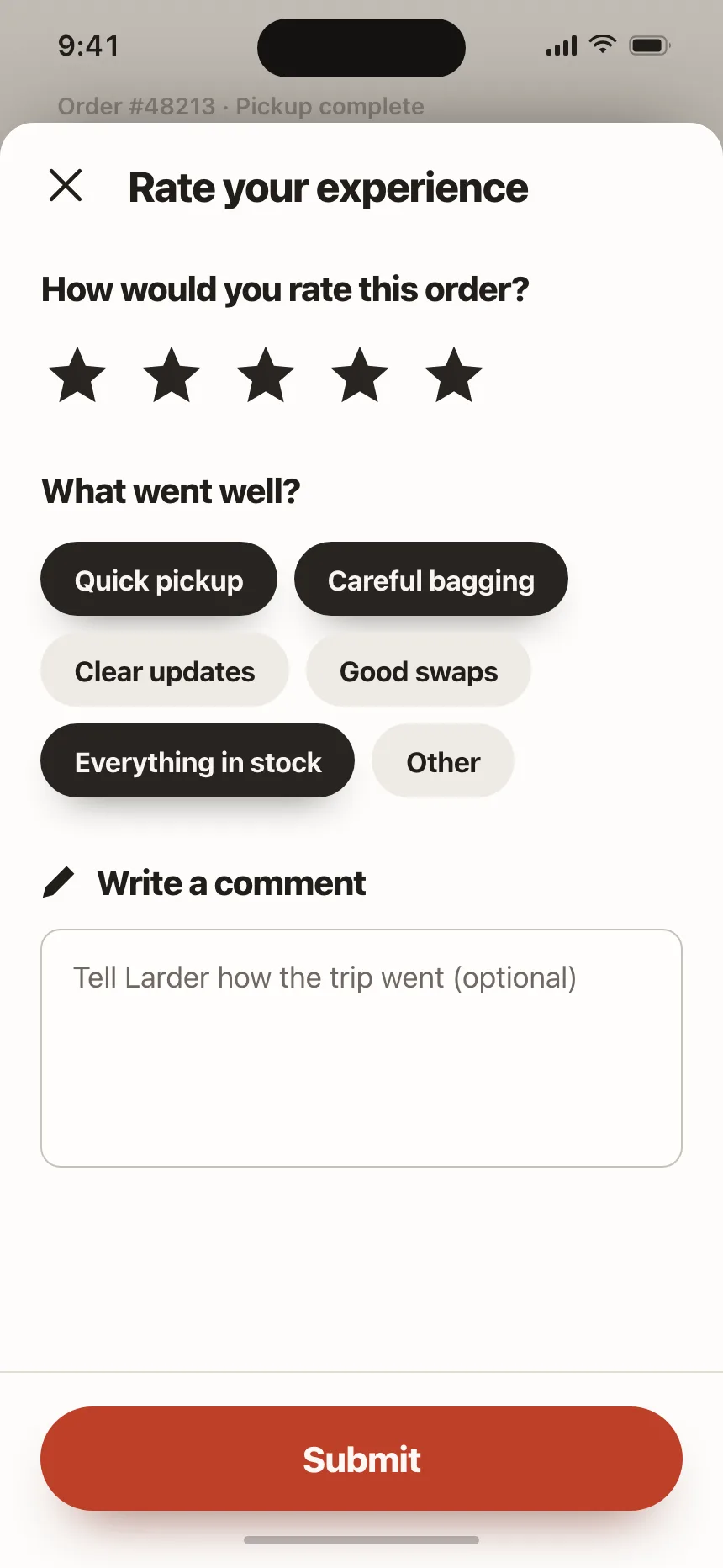 Feedback