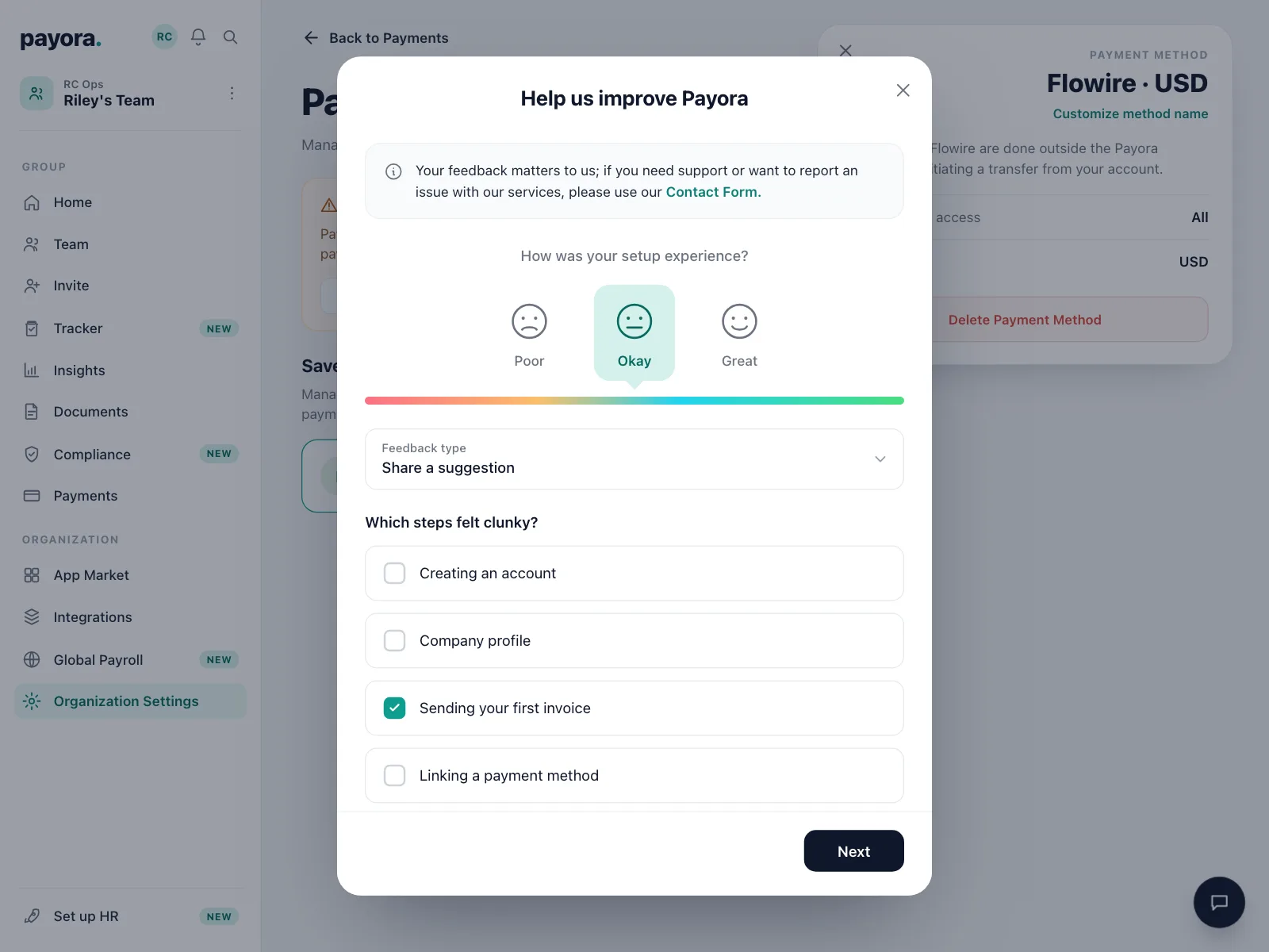 Feedback