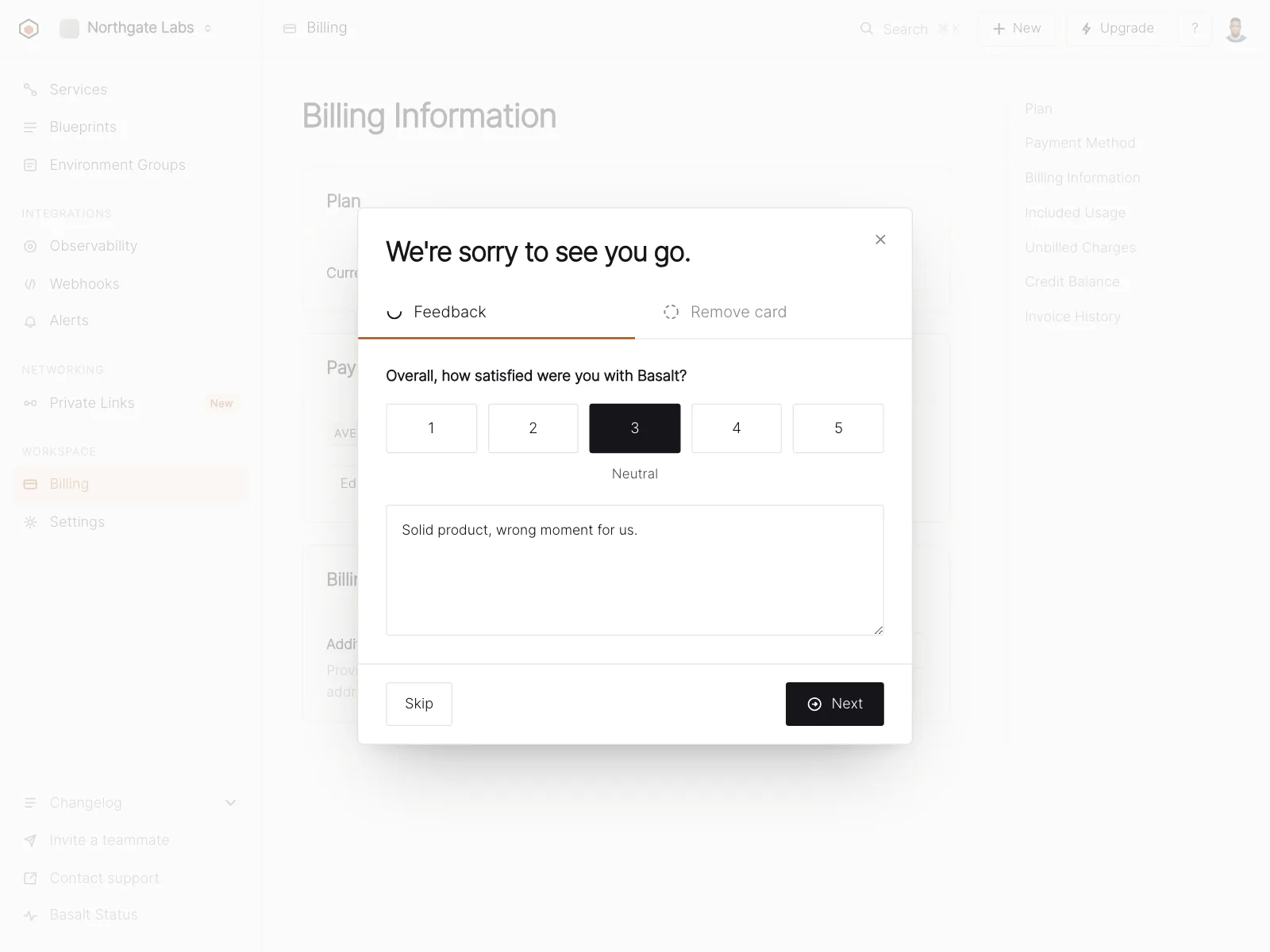 Feedback