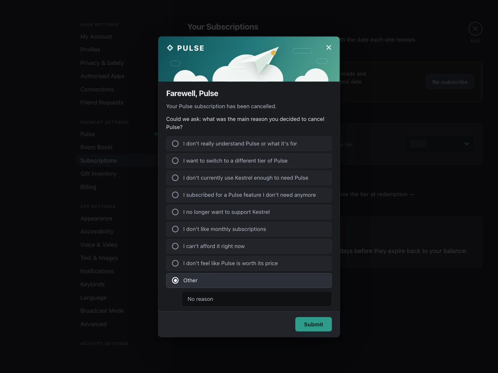 Feedback