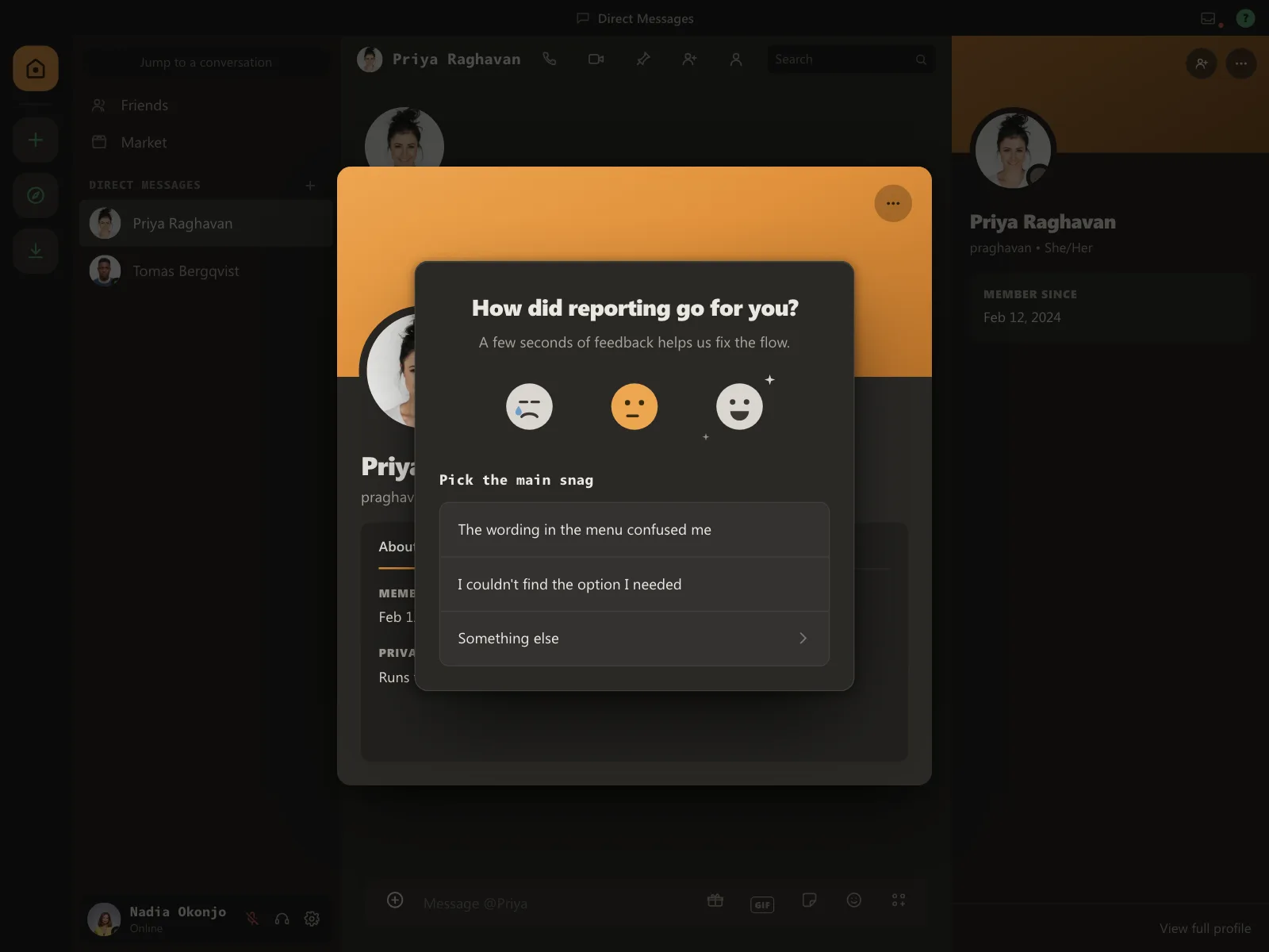 Feedback