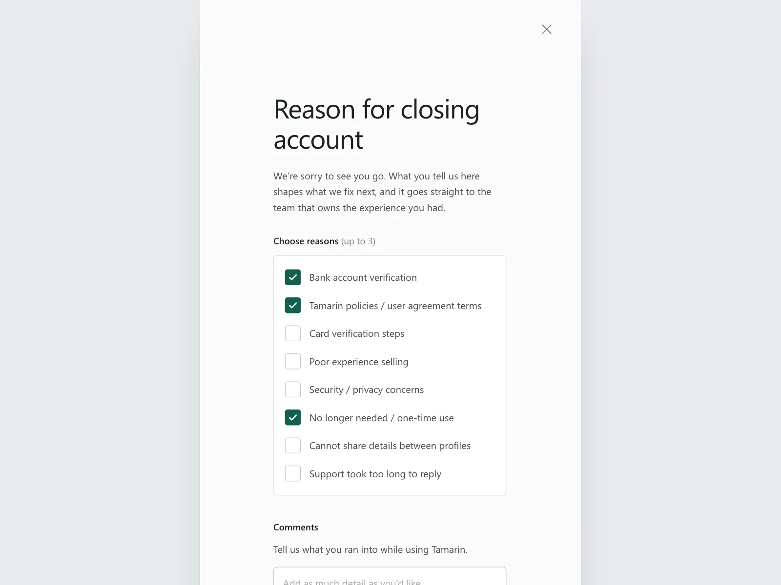 Feedback