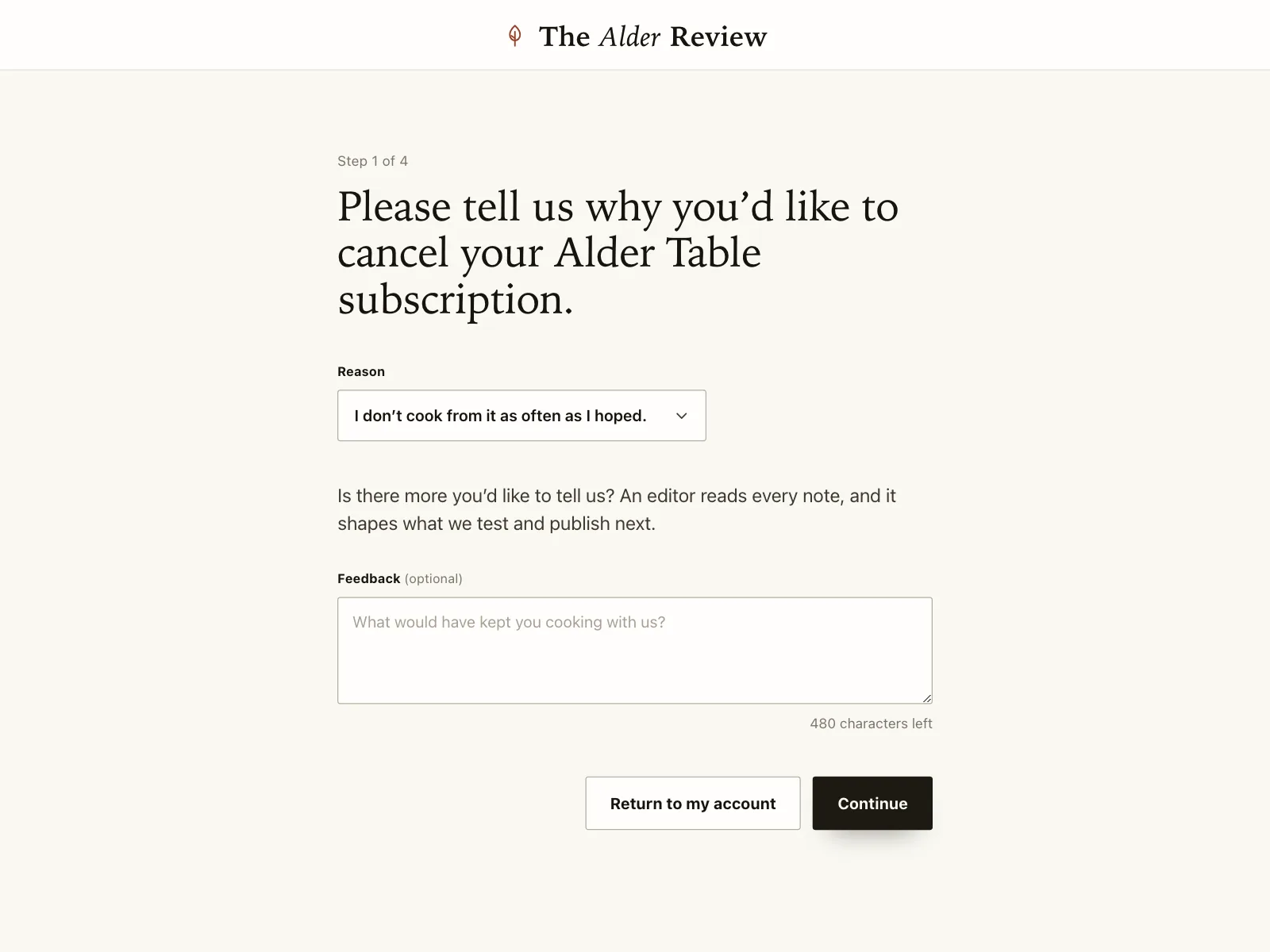 Feedback