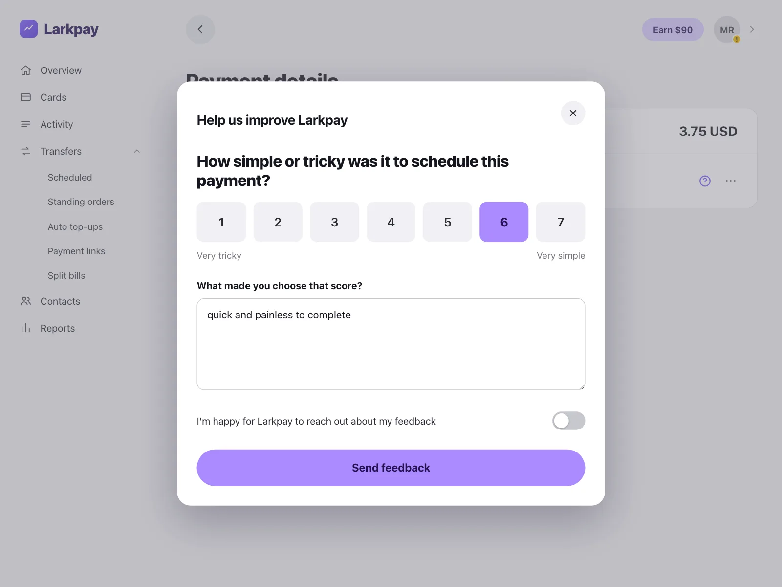 Feedback