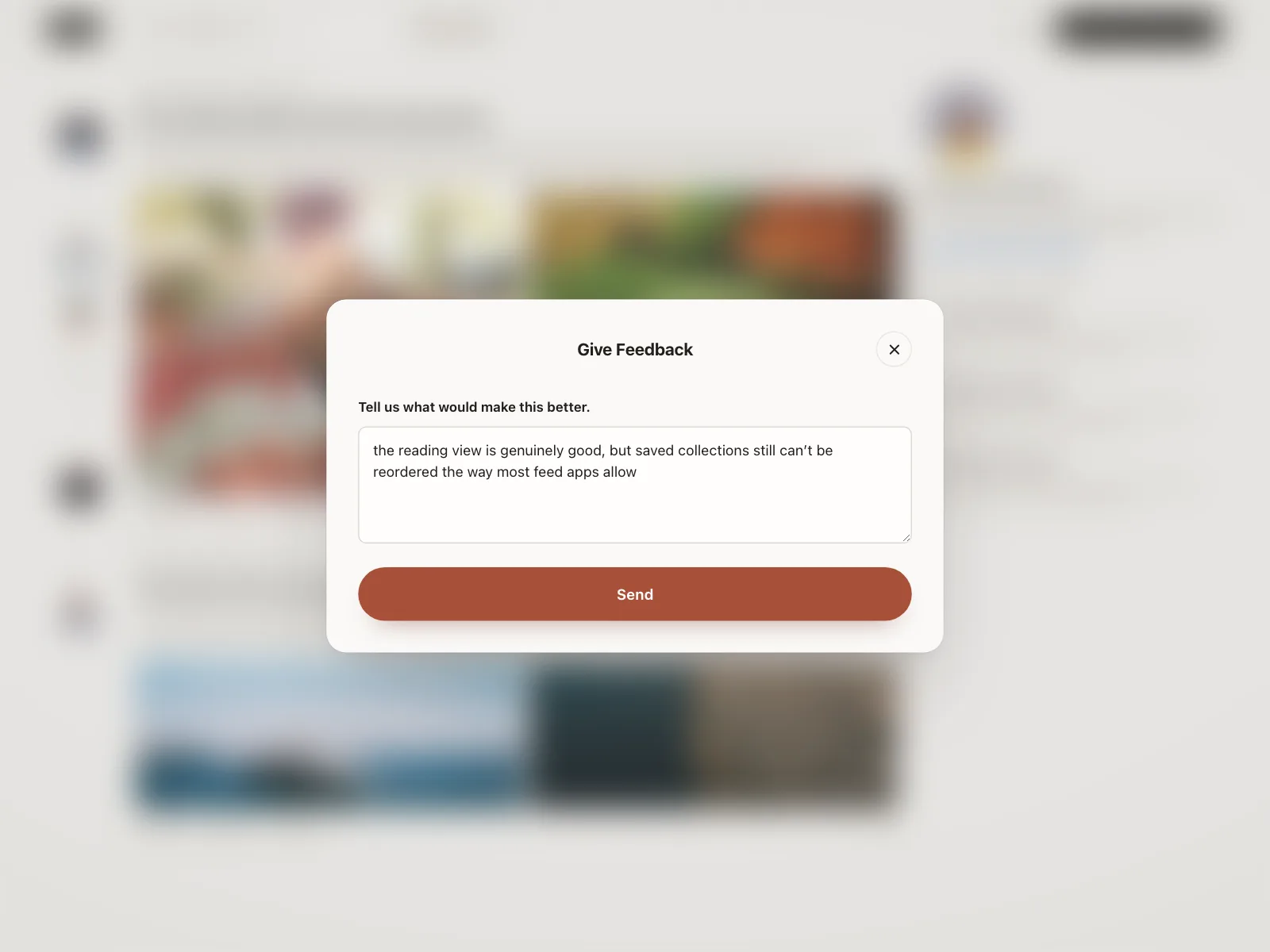 Feedback