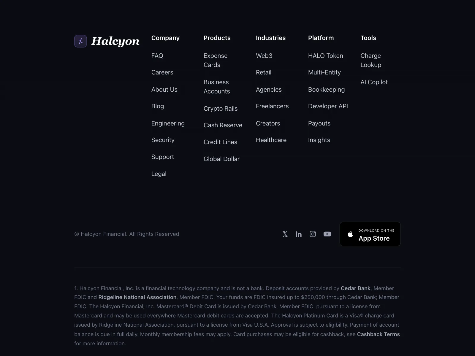 Footer