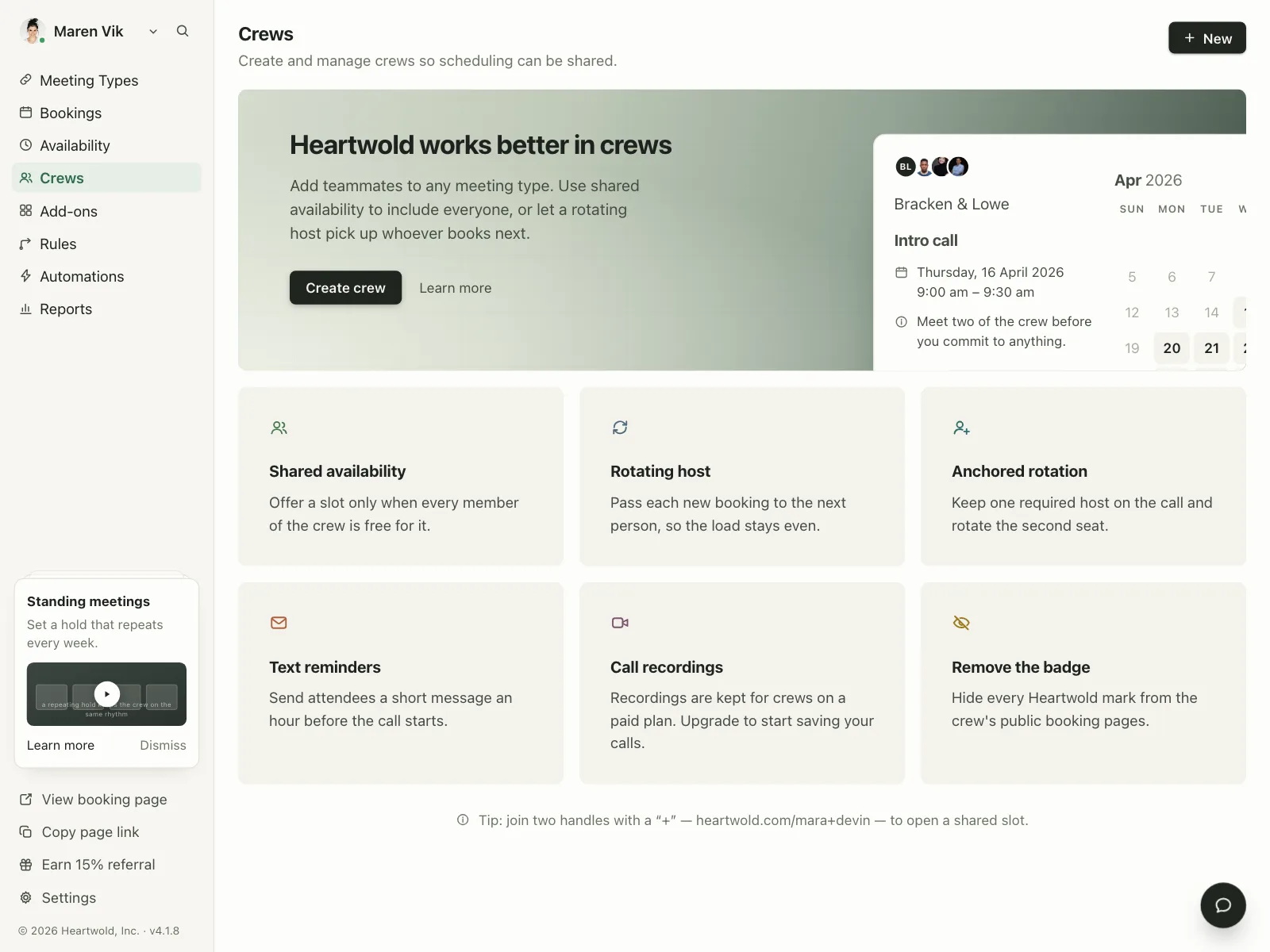 Grid list