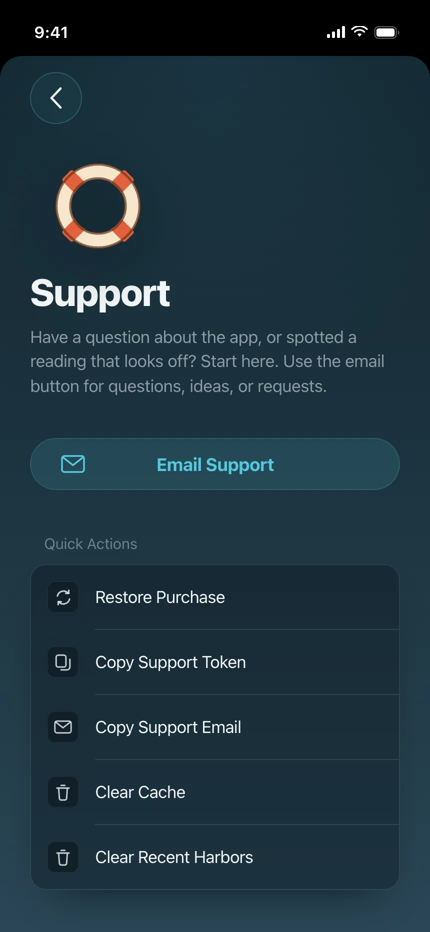 Help and support