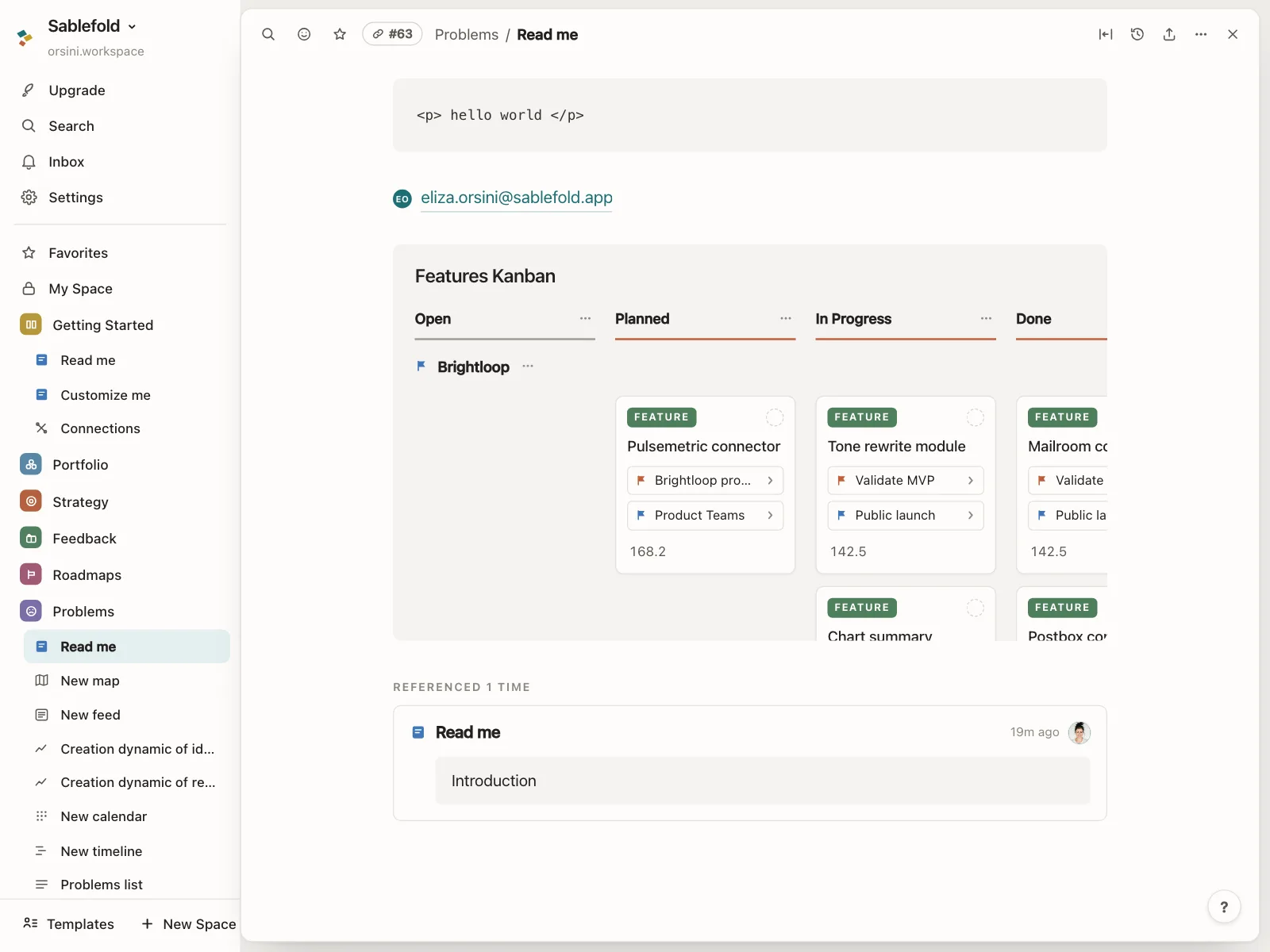 Kanban board