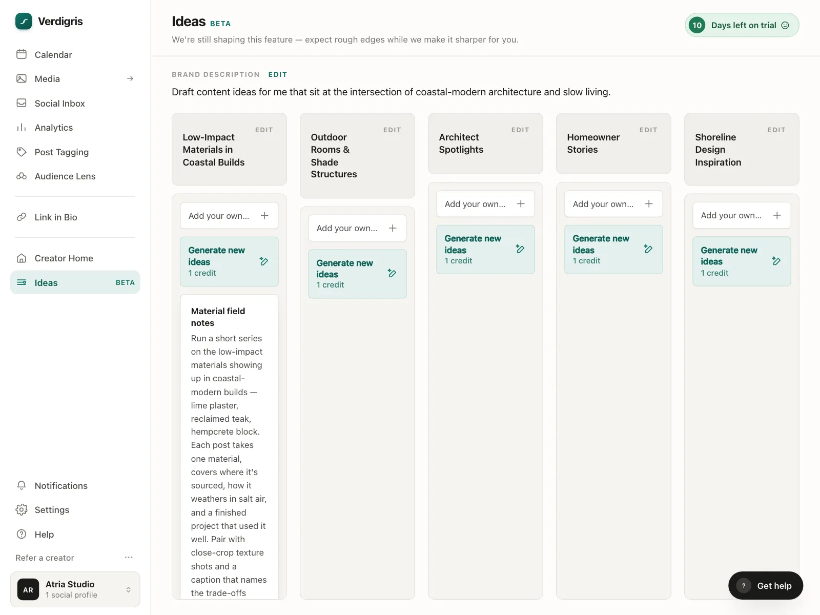 Kanban board