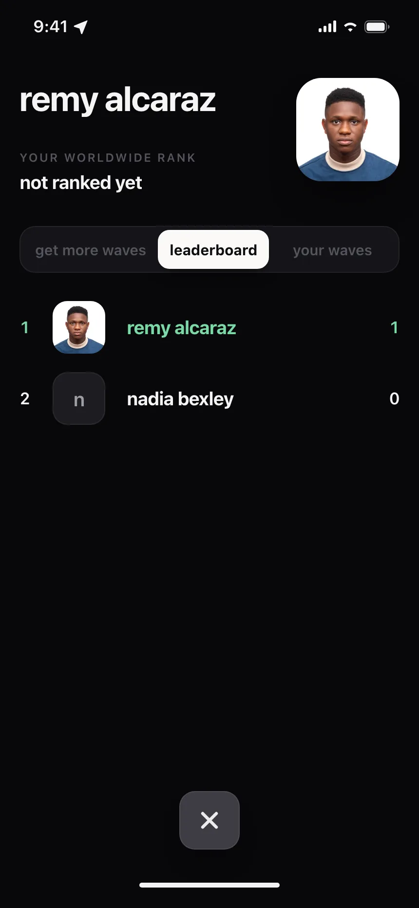 Leaderboard