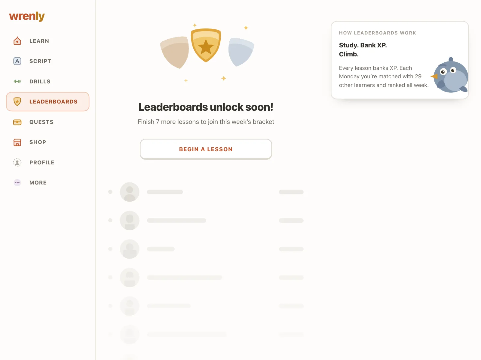 Leaderboard