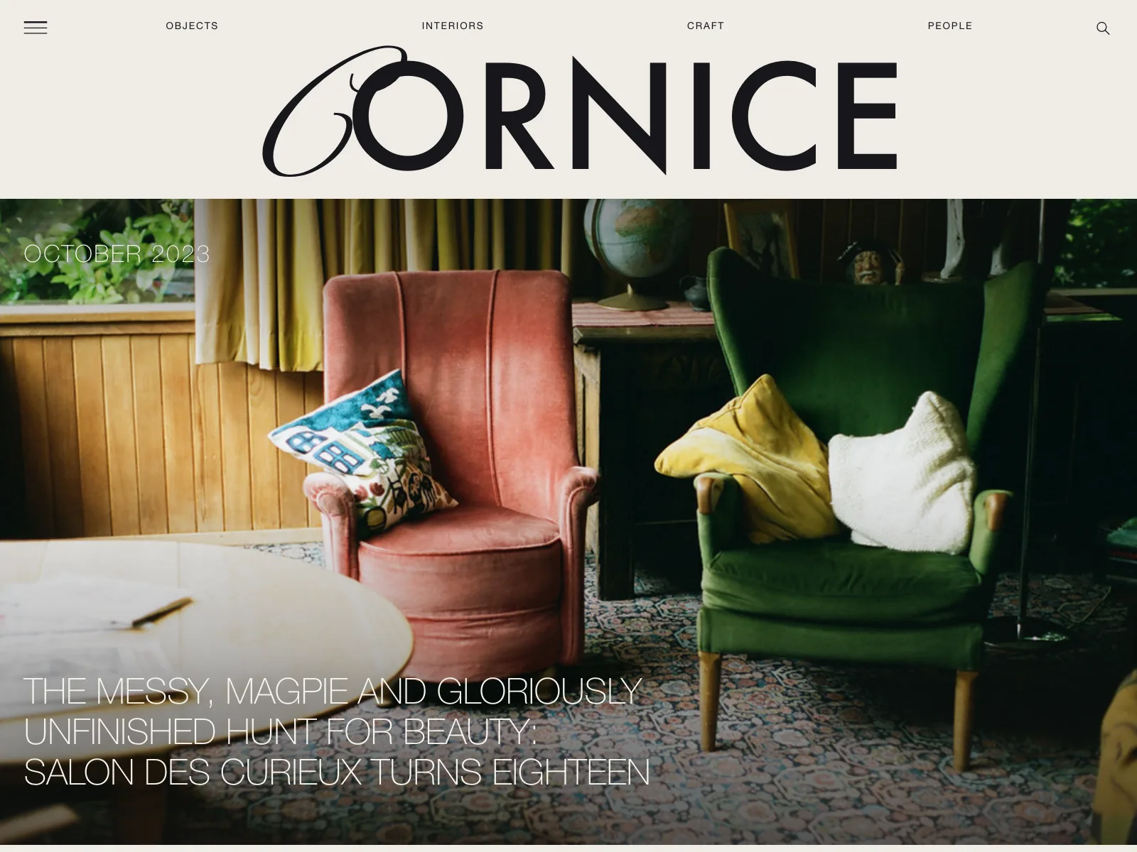 Magazine pages