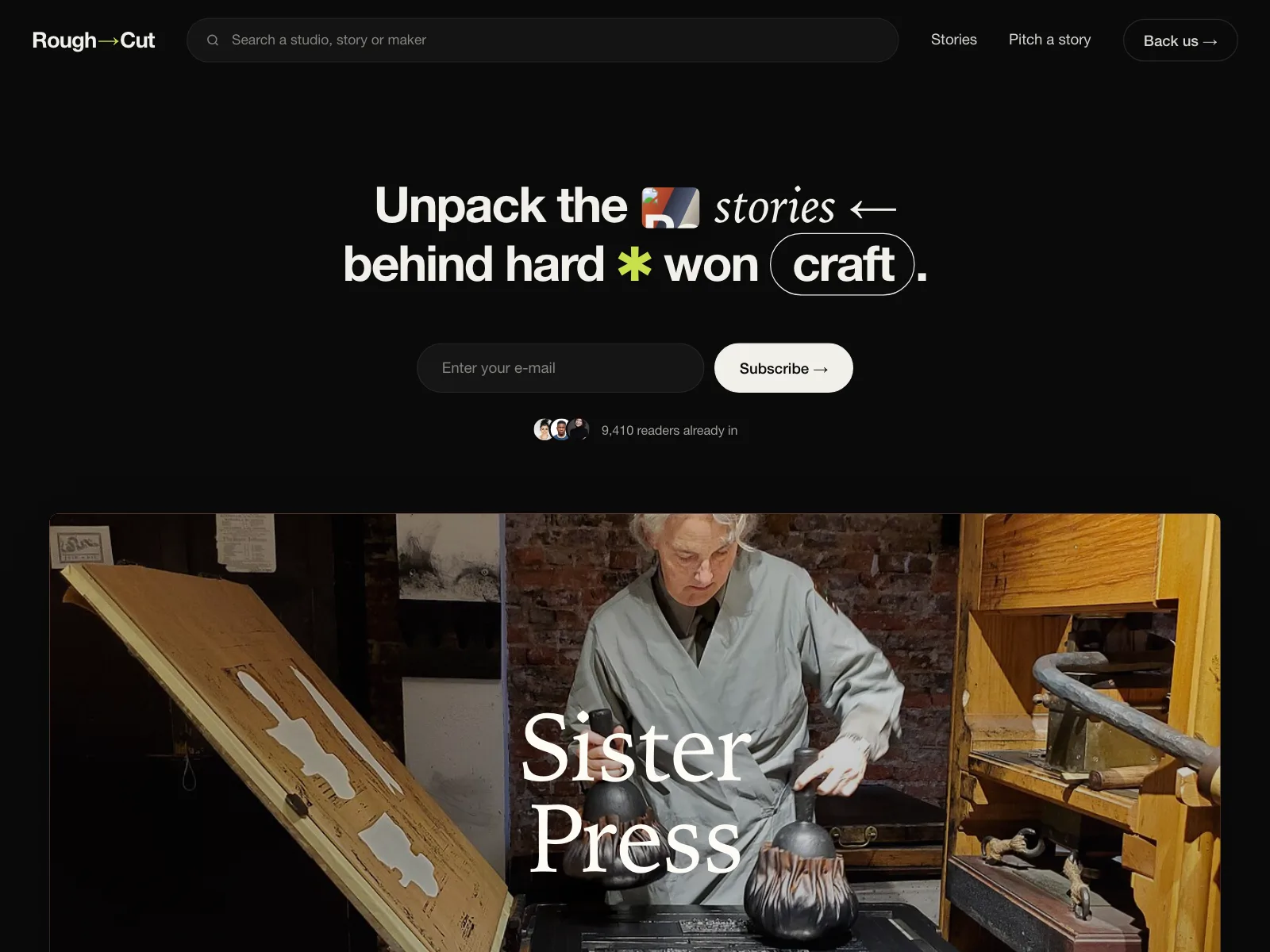 Magazine pages