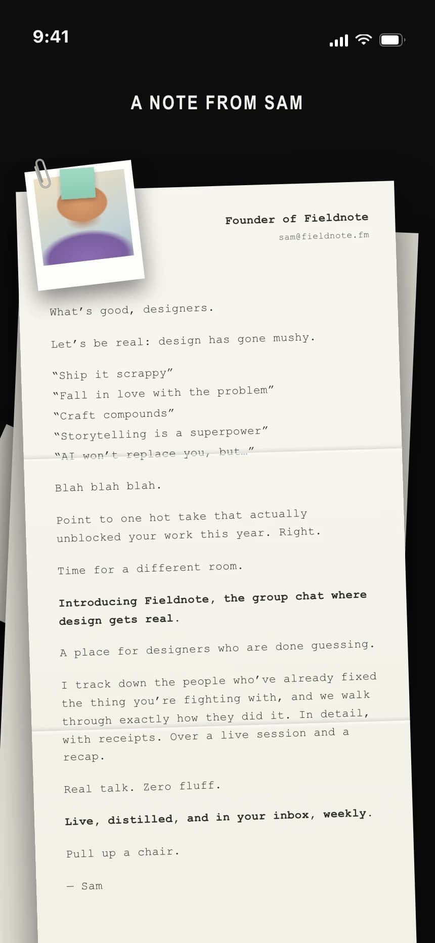 Manifesto