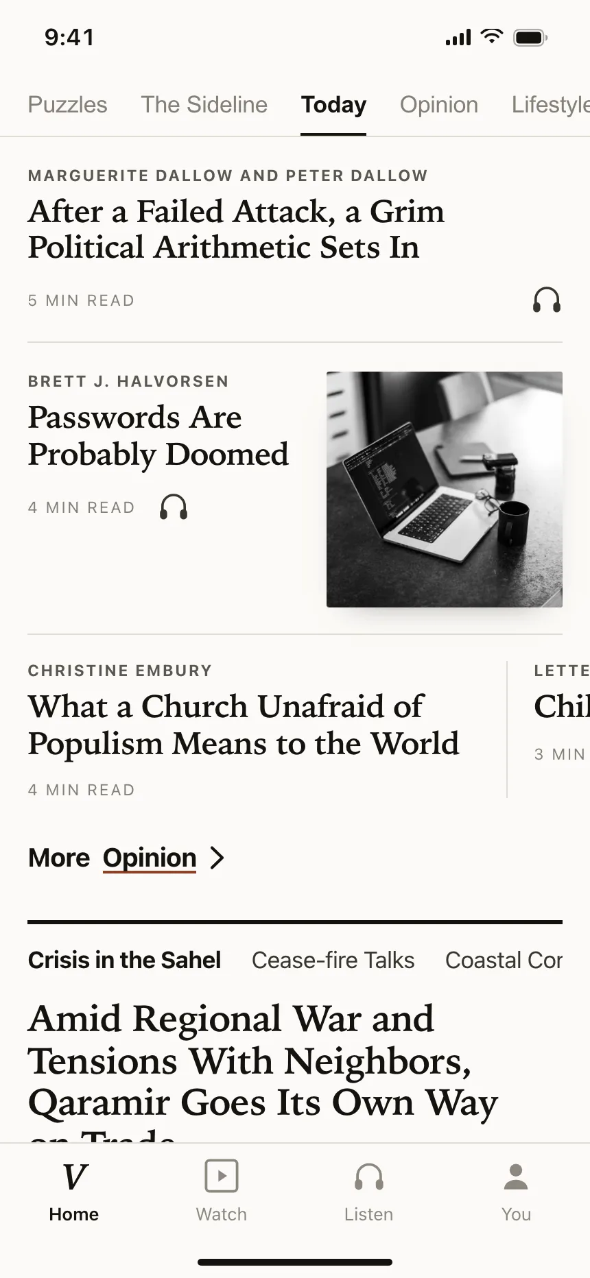 News feed