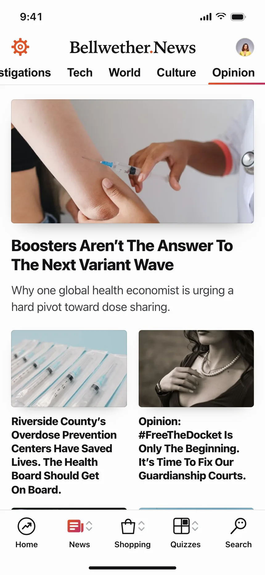 News feed