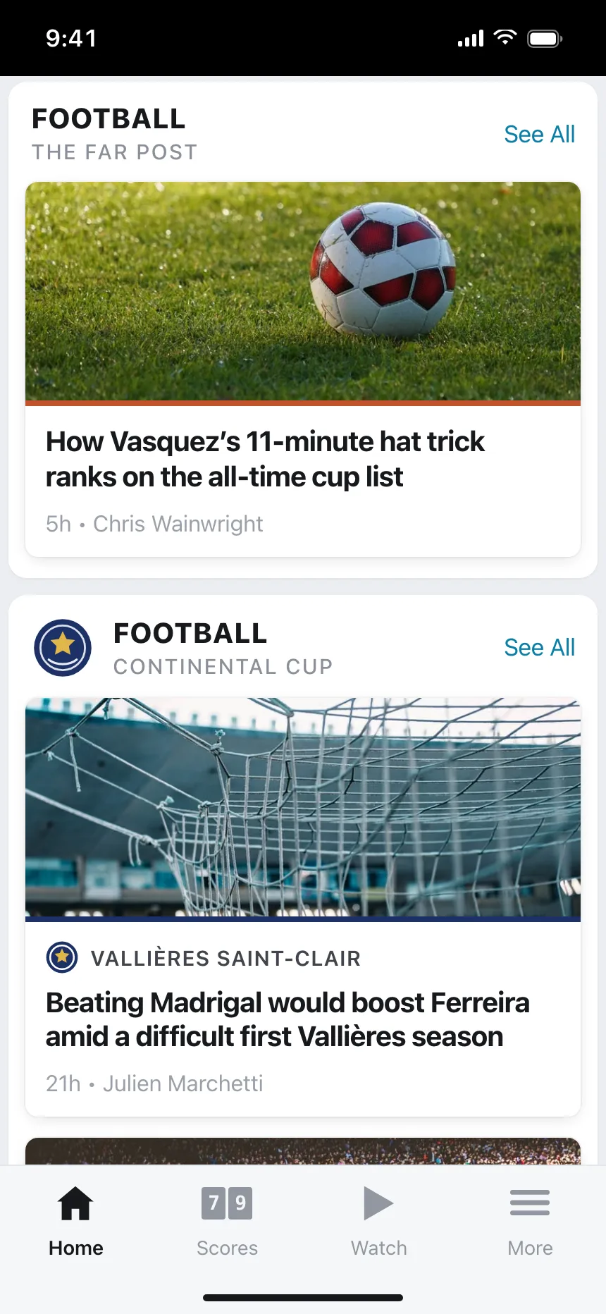 News feed