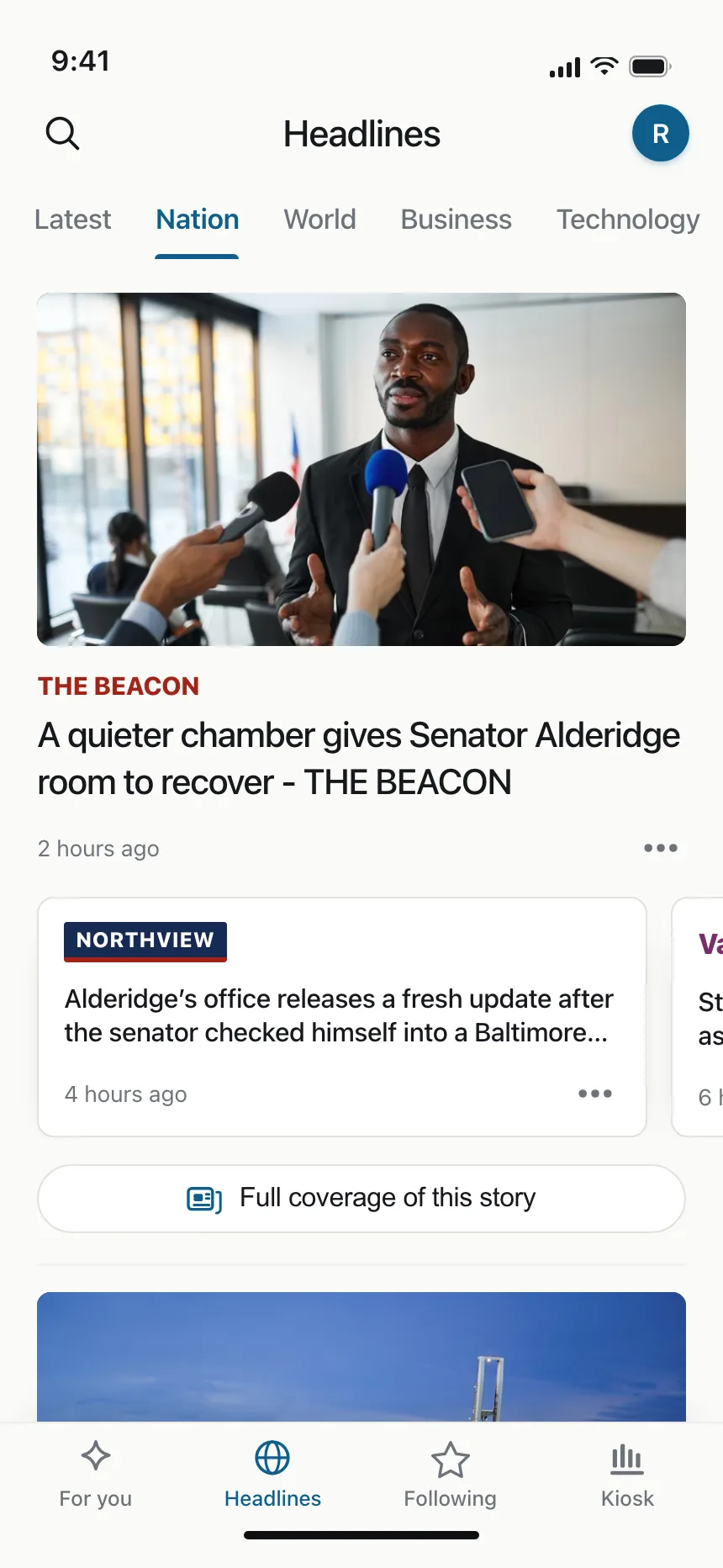 News feed
