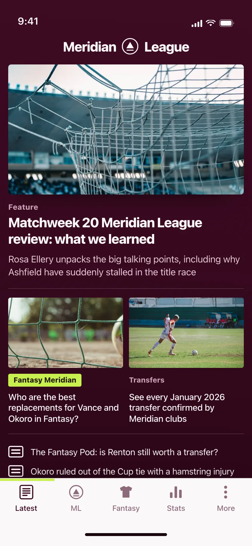 News feed