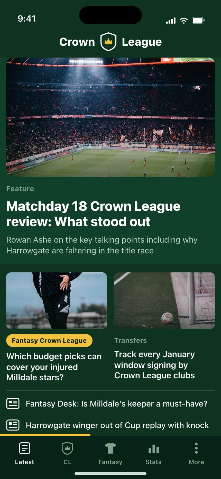 News feed
