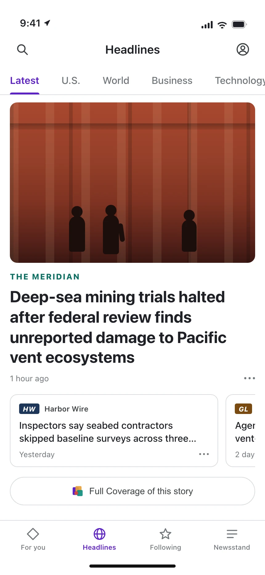 News feed