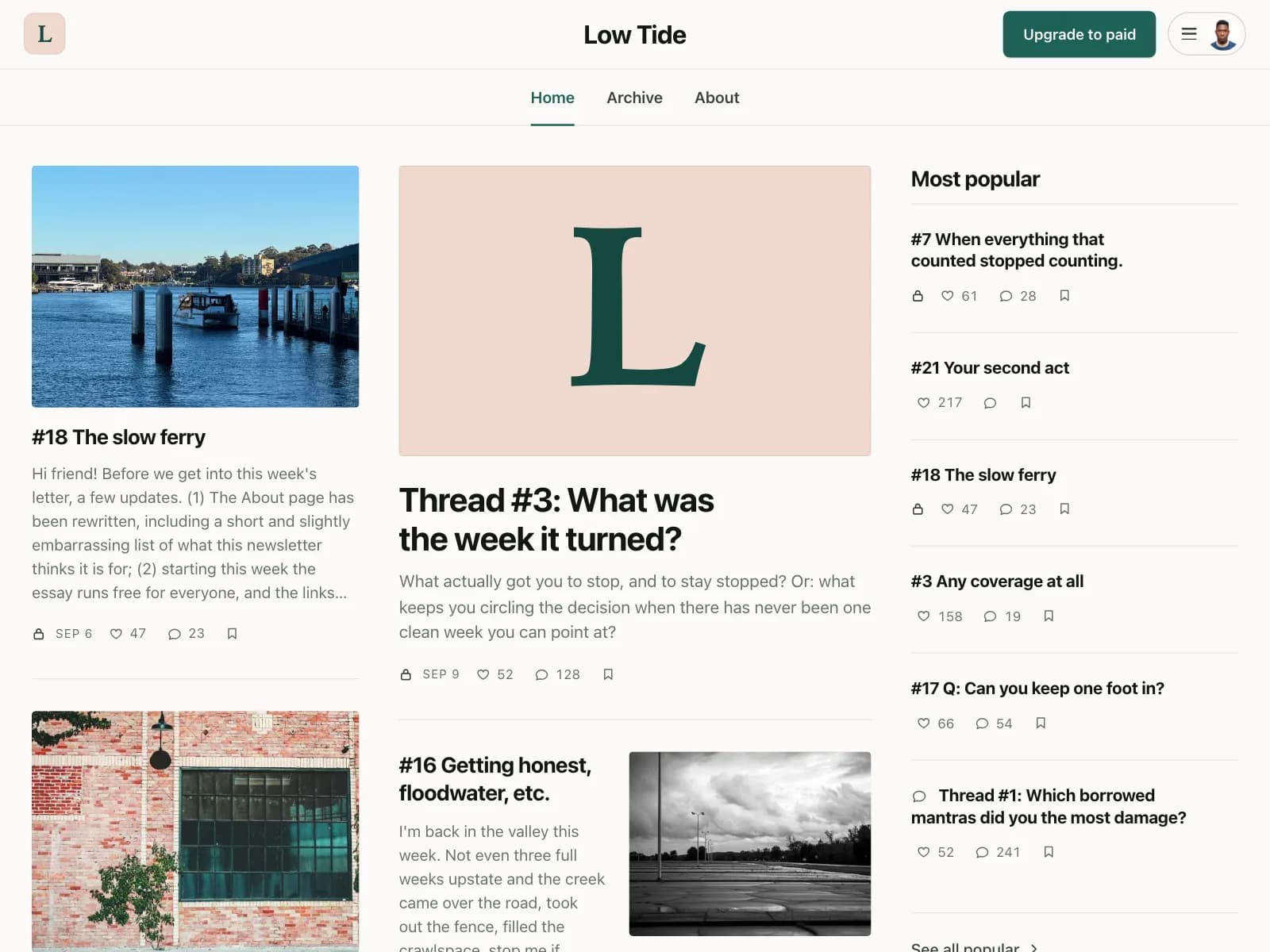 News feed