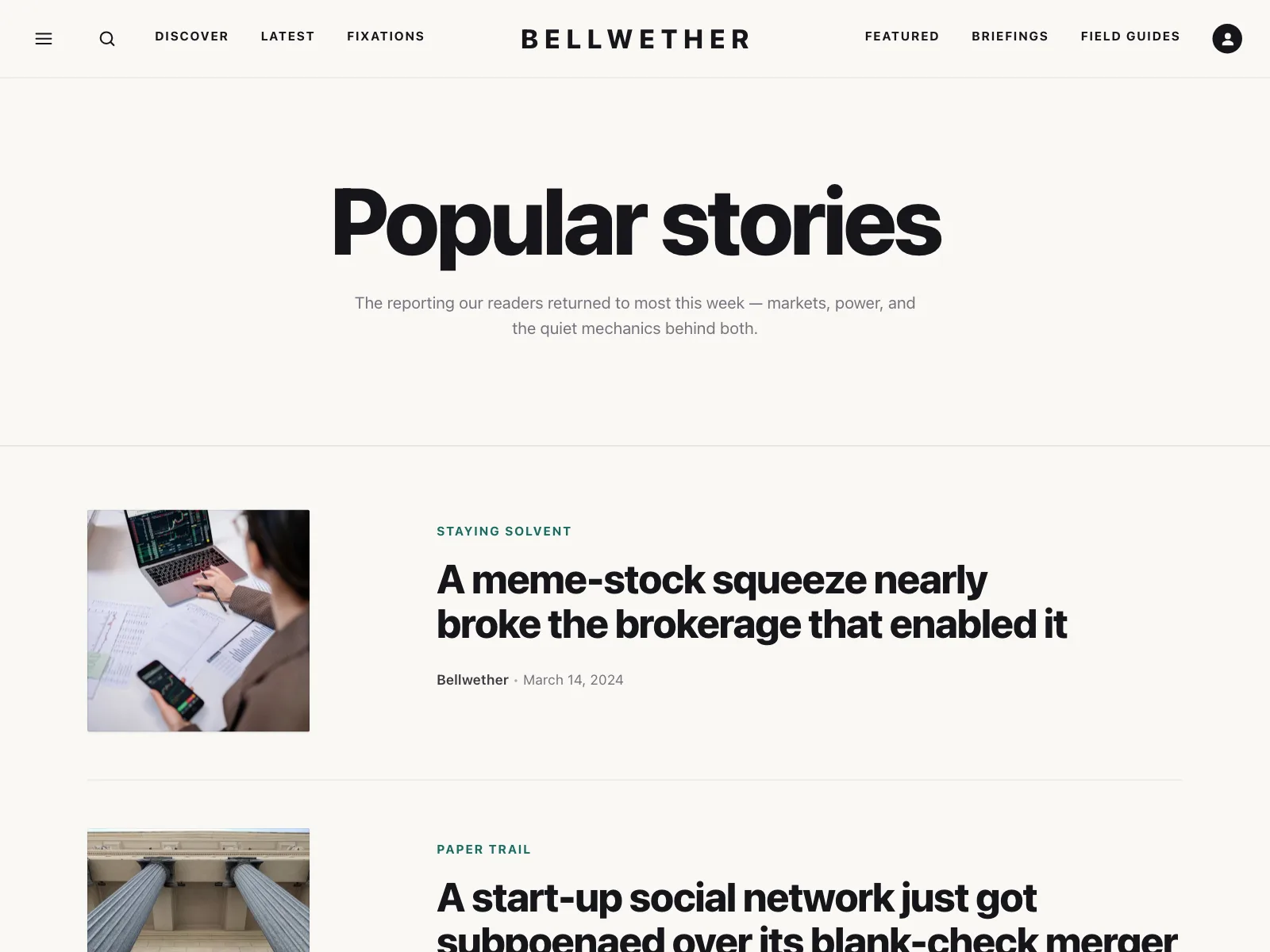 News feed