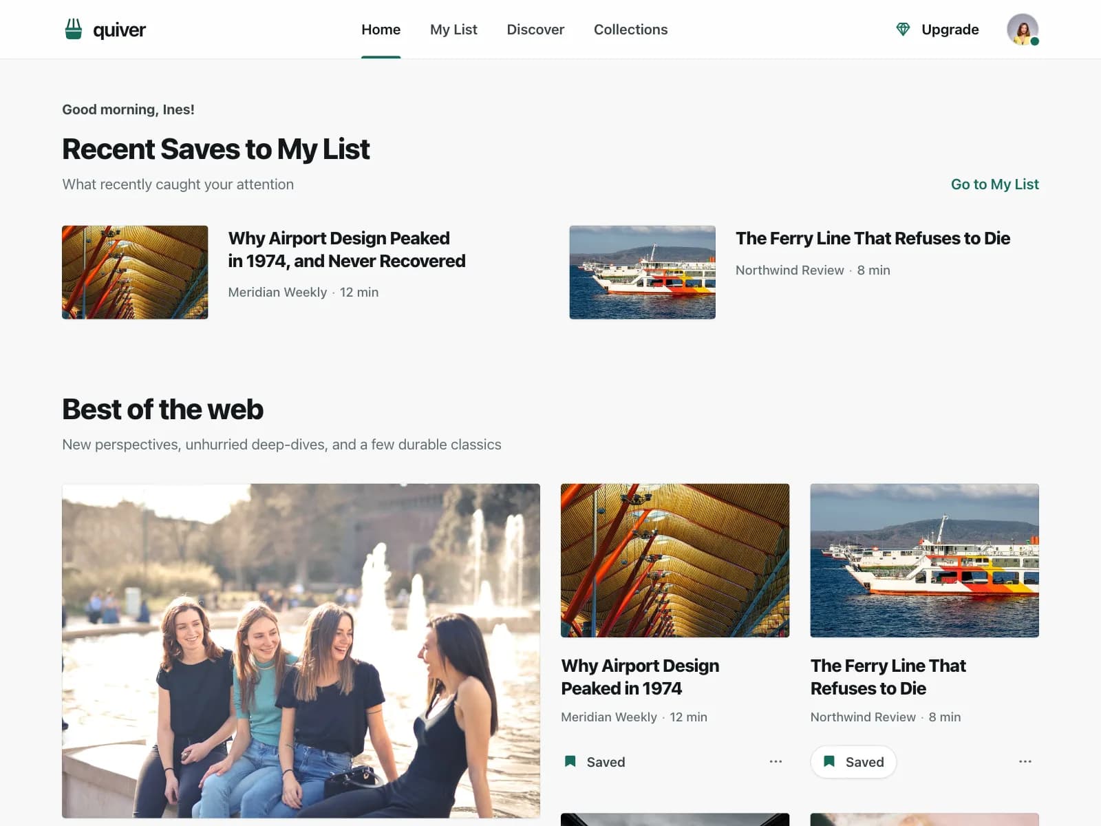 News feed