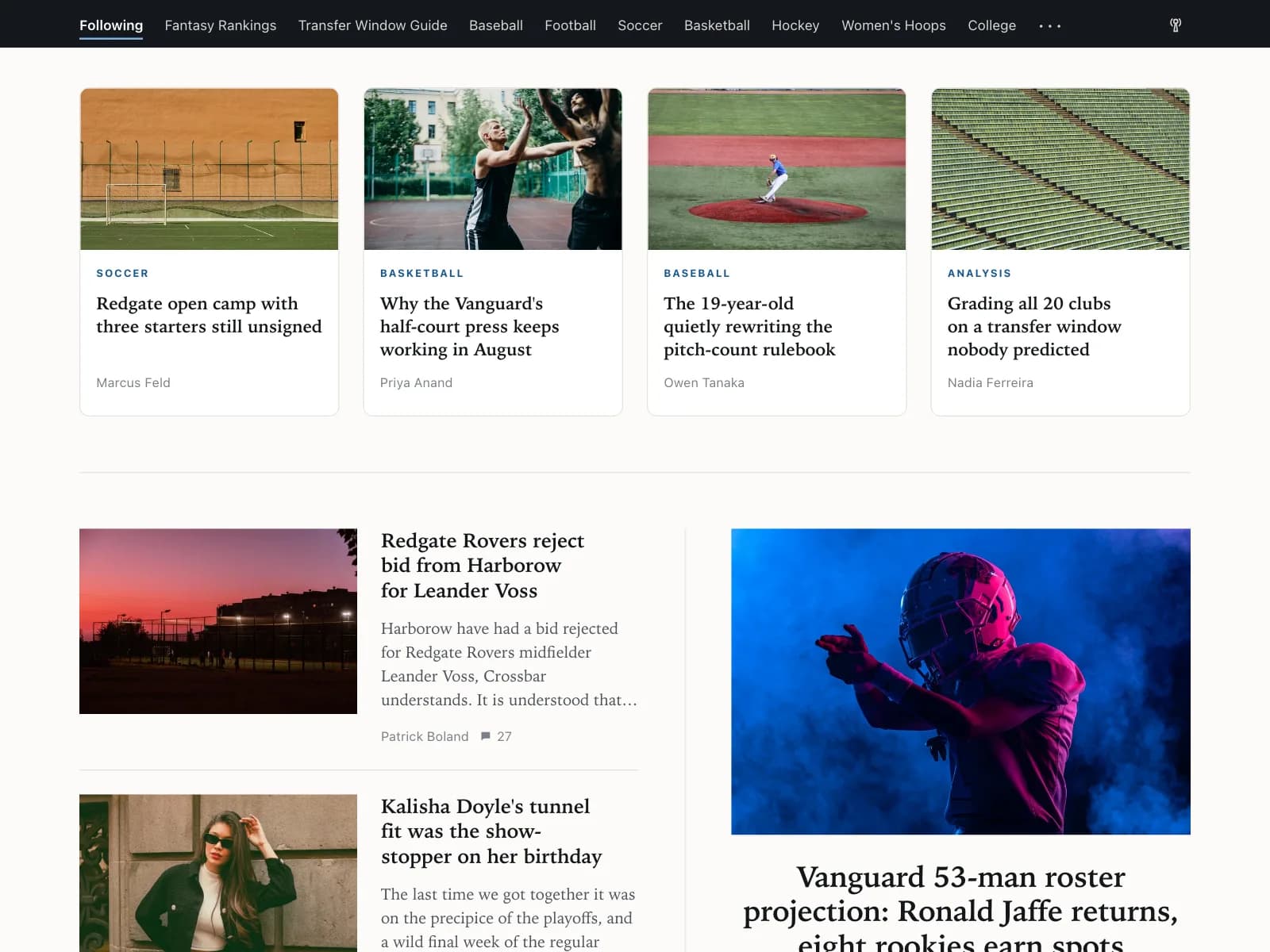 News feed