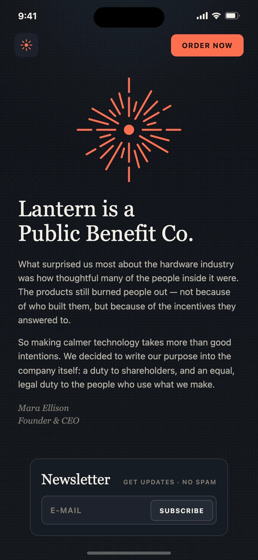 Newsletter