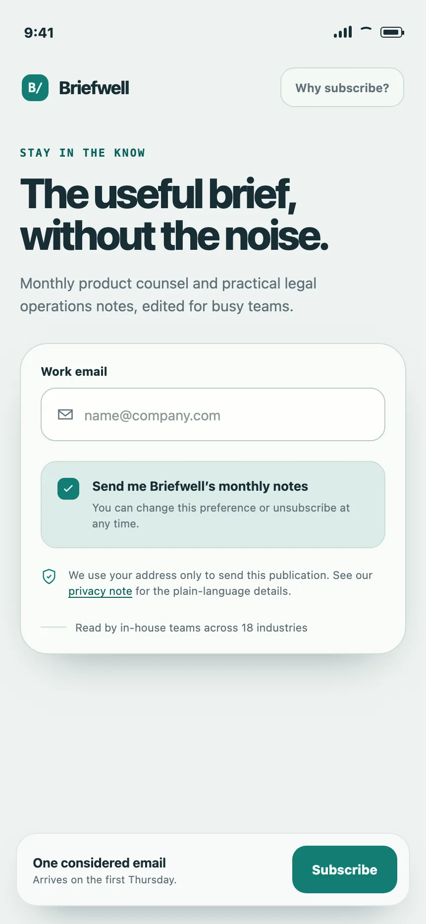 Newsletter