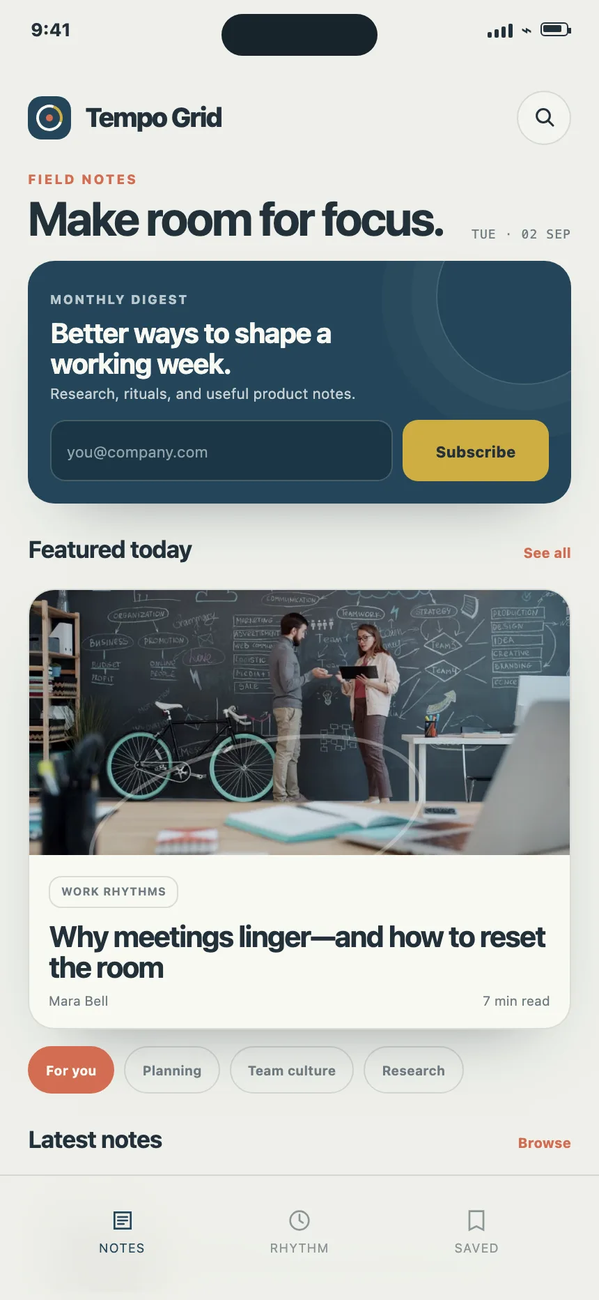 Newsletter