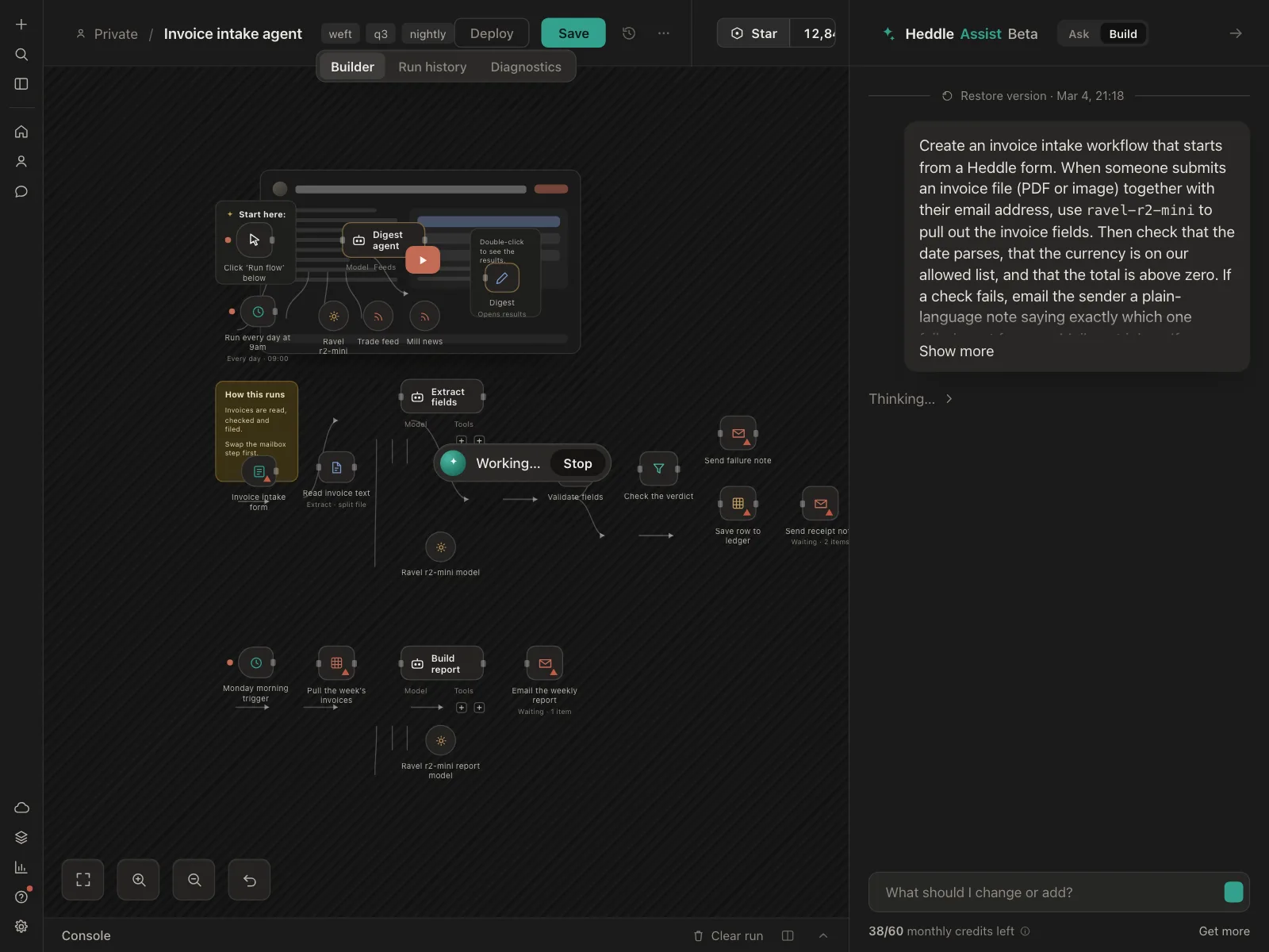 Node editor