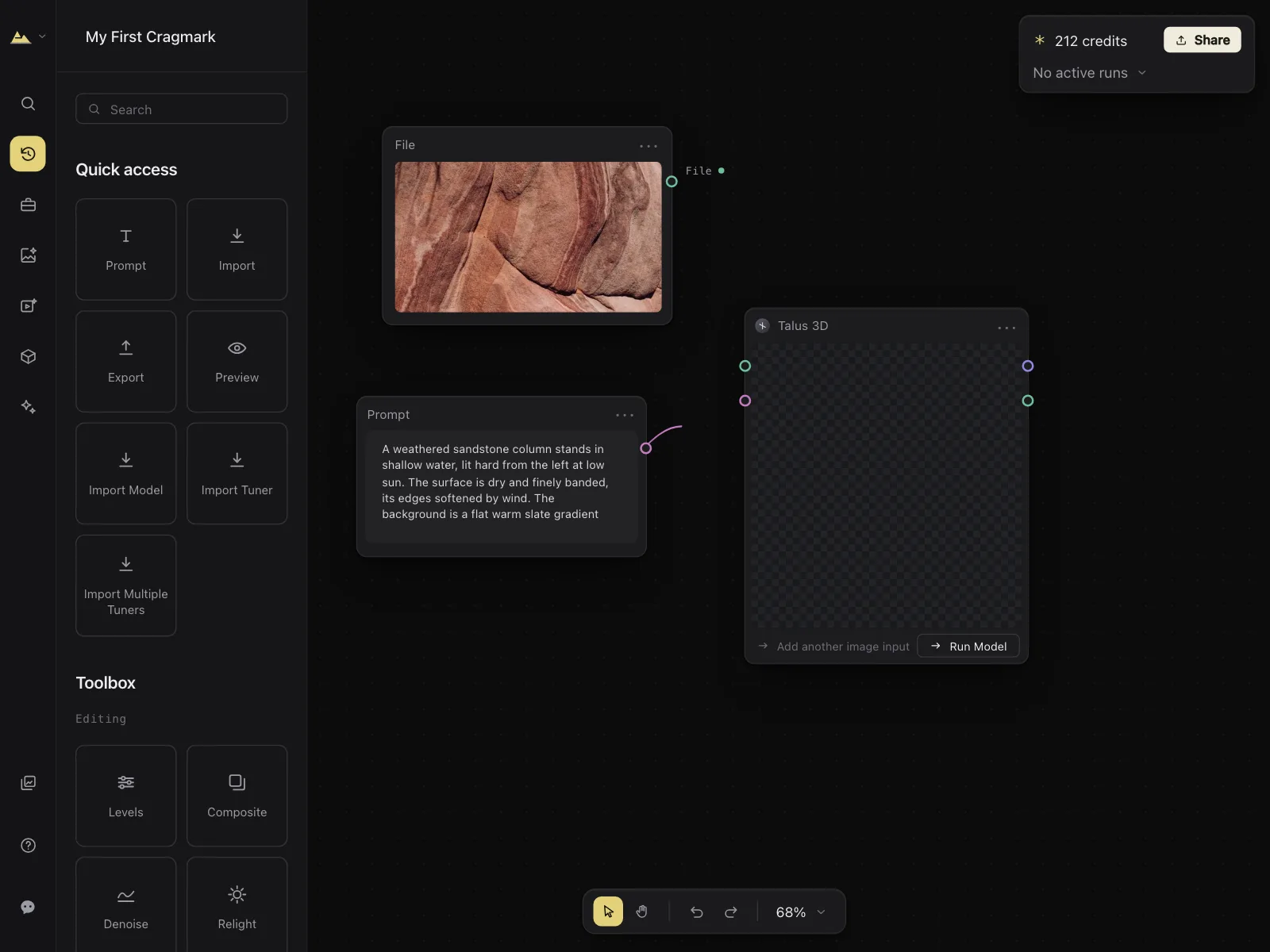 Node editor