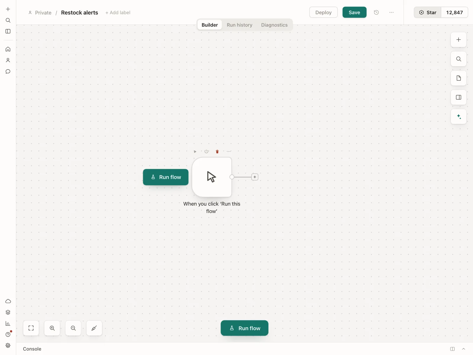 Node editor