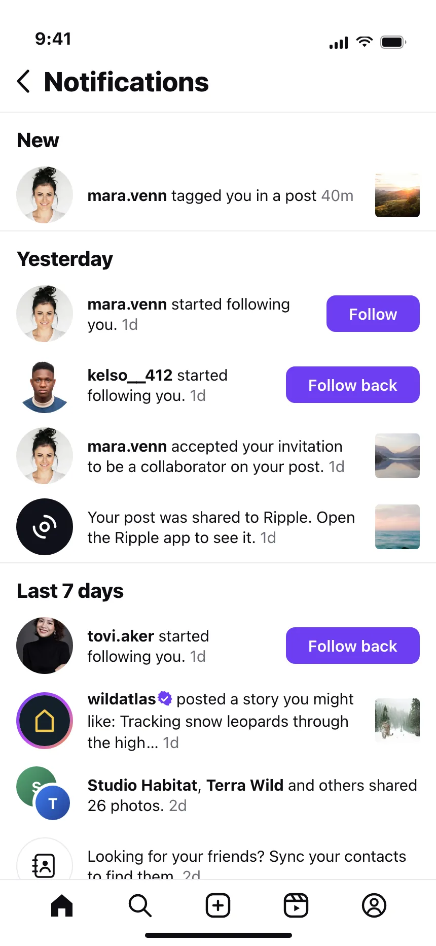 Notifications