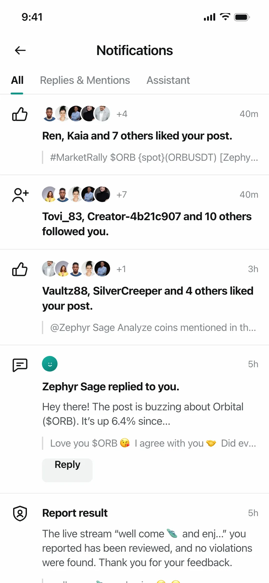 Notifications