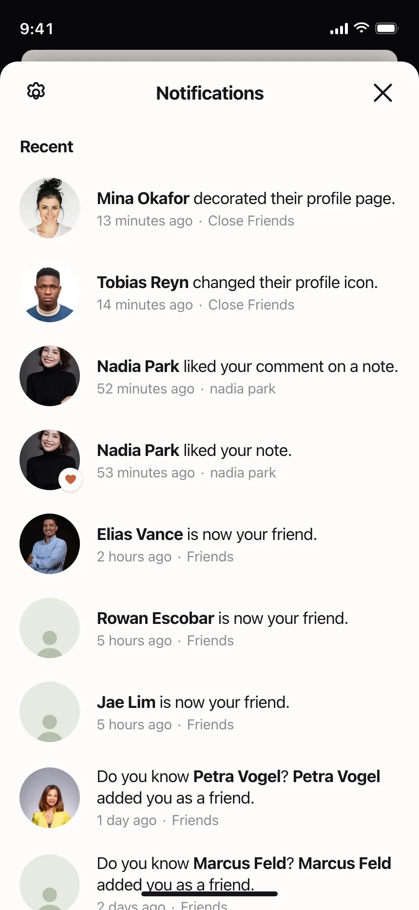 Notifications