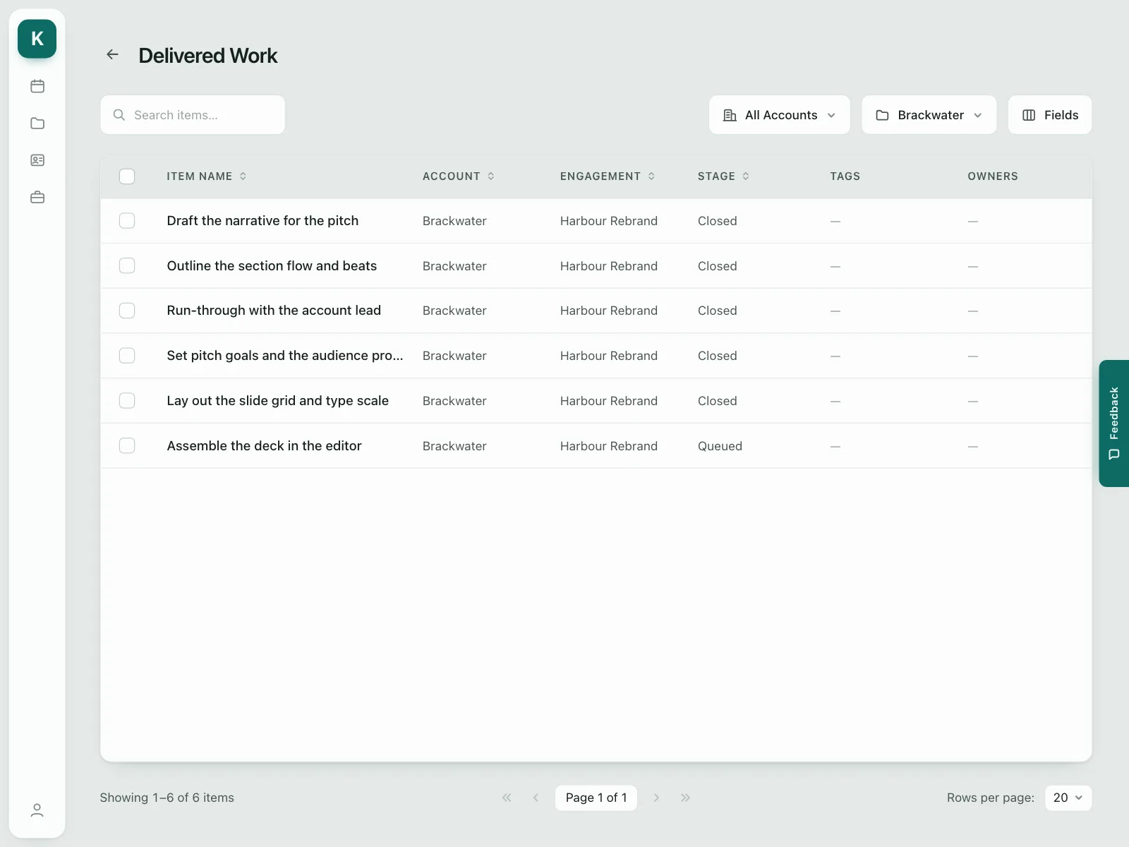 Pagination